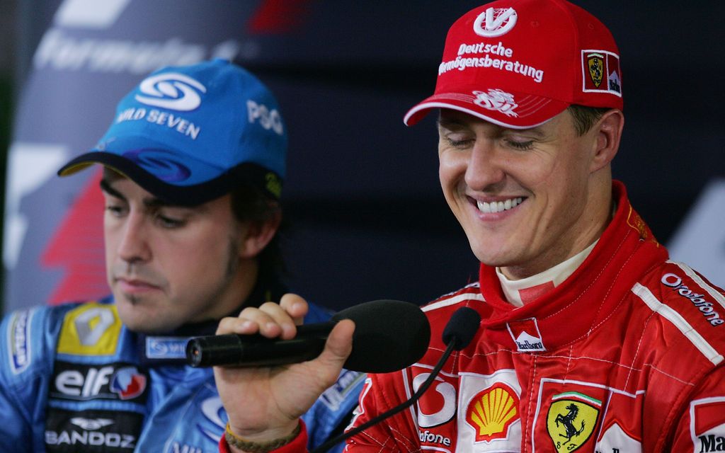 Alonso muistelee lämmöllä Schumacheria: ”Hän oli pahin mahdollinen vastustaja”