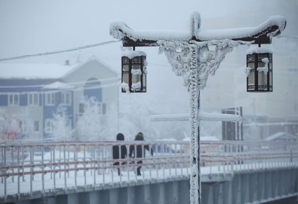 Itä-Siperian Jakutiassa mittari laskeutui tiistaina -60 celsiusasteeseen.