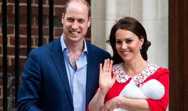 Prinssi William ja Catherine saivat kolmannen lapsensa helmikuussa.
