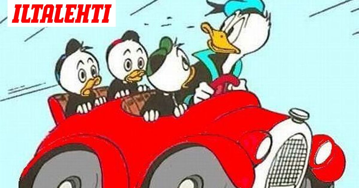 Kääk, mikä menopeli - Katso kuvat Aku Ankan autosta!