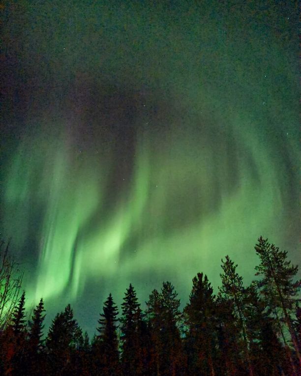 Revontulet valaisivat taivasta myös Etelä- ja Keski-Suomessa