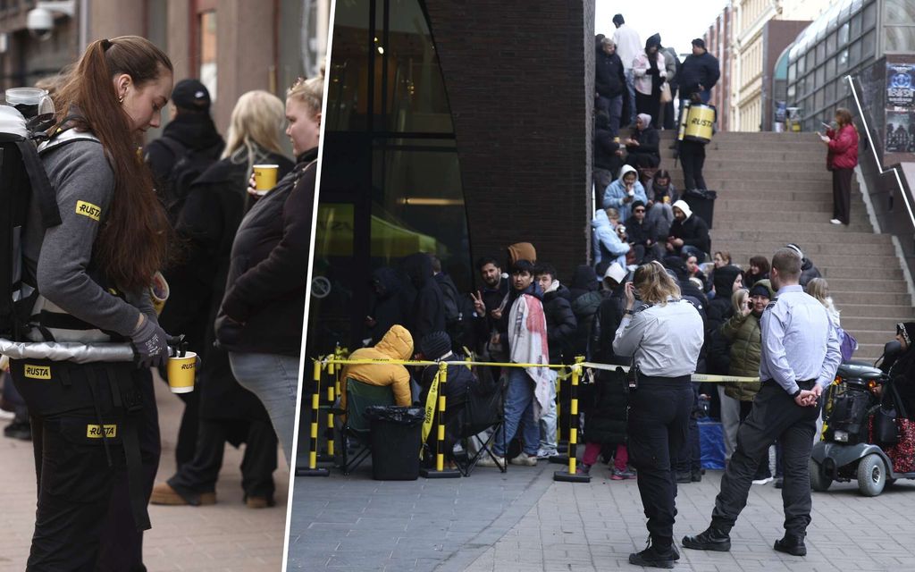 Hurja jono Helsingin keskustassa – Nyt koittaa odotettu hetki