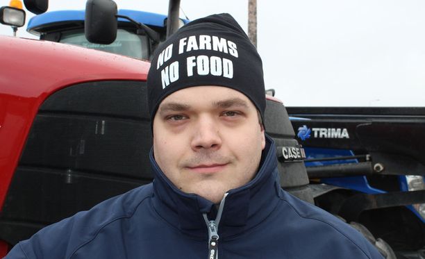 Maanviljelijä Antti Kangas Sievistä. 