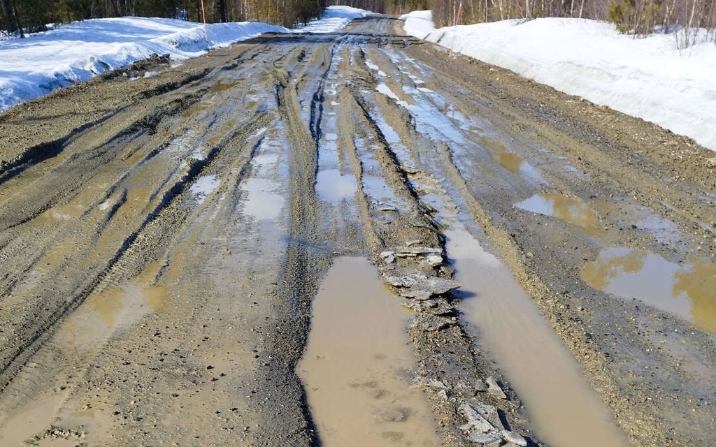 Tässä on Suomen surkein kylätie