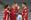 XG-mittareilla Liverpool johtaa Valioliigaa. Tuleeko otteisiin parannusta? Mohamed Salah, Jordan Henderson ja Roberto Firmino juhlivat maalia Manchester Cityä vastaan.