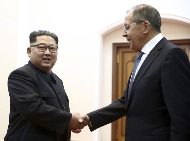 Sergei Lavrov ehti tavata Kim Jong-unin ennen Donald Trumpia.