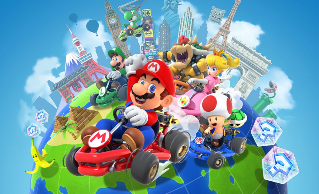 Nintendon supersuosittu ajopeli Mario Kart saapuu puhelimille