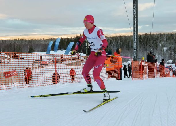 Oloksen Tykkikisat 2021 naisten 10 km vapaalla: Krista Pärmäkoski voitti