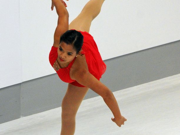 Melissa Bulanhagui sijoittui kolmanneksi Nebelhorn Trophyssa vuonna 2010. Voiton vei tuolloin Kiira Korpi. 
