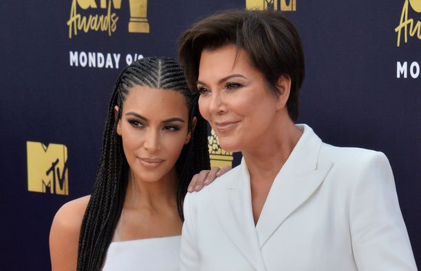 Kim Kardashian ja Kris Jenner vuonna 2018.