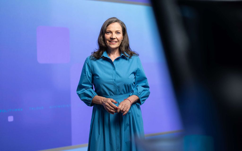 Vika Ylen uutis­lähetyksessä