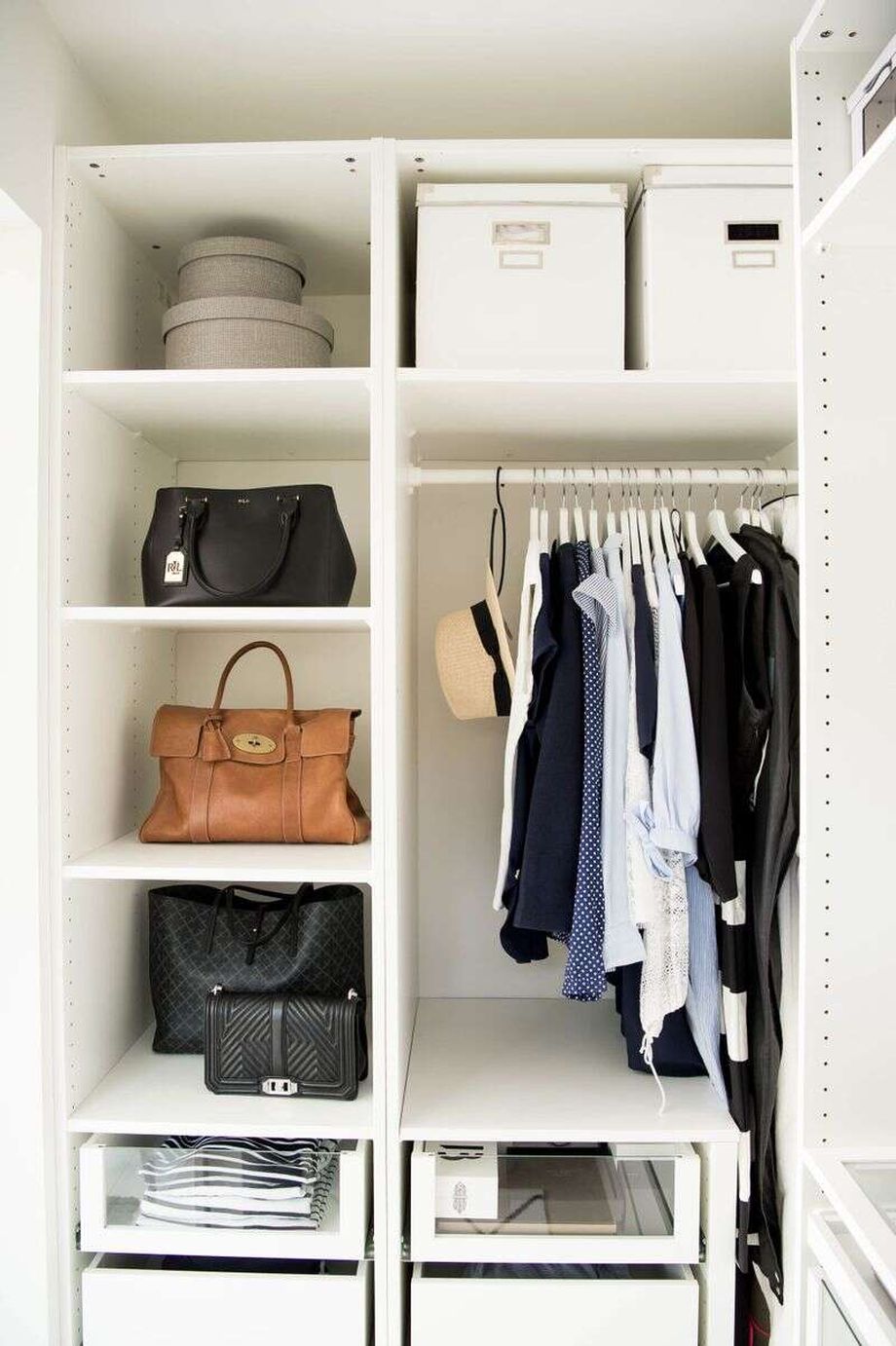 Heidi's private wardrobe