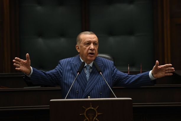 Presiden Turki Recep Tayyip Erdogan tidak menunjukkan tanda-tanda kemajuan dalam perdebatan tentang masalah NATO Swedia dalam pembicaraan hari Sabtu.