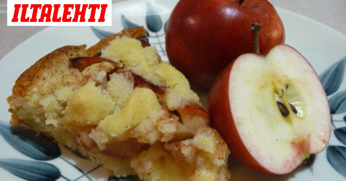 Päivittää 30+ imagen iltalehti kaikkien kehuma omenapiirakka