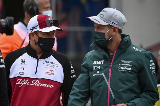 Alfa Romeolla ajava Kimi Räikkönen lopettaa F1-uransa, Sebastian Vettel puolestaan jatkaa Aston Martinilla.