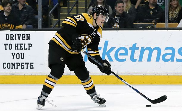 Vasta kaksi NHL-ottelua pelannut Ryan Donato on arvokas lisä Boston Bruinsin hyökkäykseen.