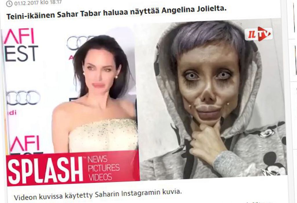 Iranilainen ”zombie-Angelina Jolie” sai 10 vuoden vankilatuomion islamilaisen tasavallan halveksimisesta