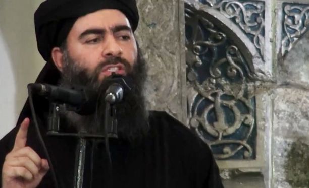 Isisin johtaja Abu Bakr al-Baghdadi (kuvassa) on kutsunut Taliban-johtaja Mullah Mohammad Omaria "hölmöksi ja lukutaidottomaksi sotapäälliköksi".