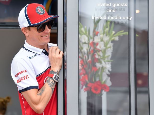 Kimi Räikkönen on viihtynyt Alfa Romeolla.