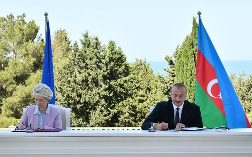 EU ja Azerbaidžan sopuun energiasta – vaihtoehtoja venäläiselle maakaasulle