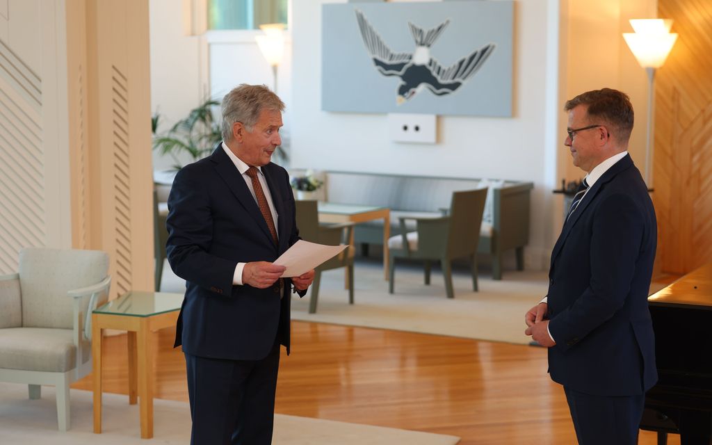Presidentti Sauli Niinistö ilmoitti pääministeri­ehdokkaan eduskunnalle