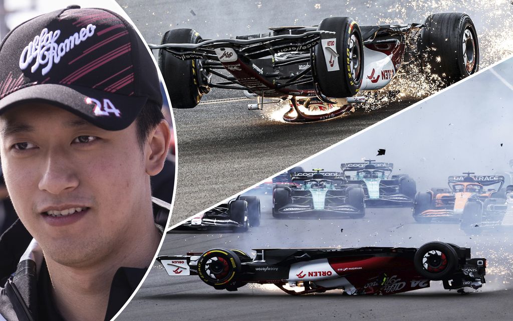 Video: Näin hurjasta F1-turmasta oli kyse – auto lensi ulos radalta ja osui rajusti metalliaitaan