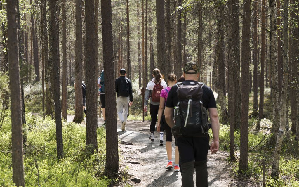 Suomen tunnetuin vaellusreitti muuttuu