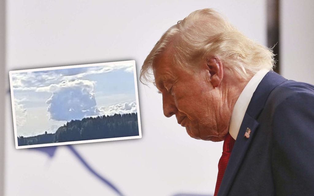 Trump ilmestyi Iisalmen taivaalle