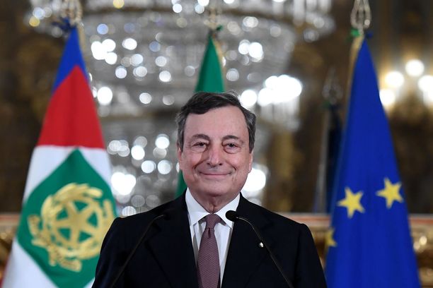 Pääministeri Mario Draghin tehtävänä on elvyttää Italia talouskurimuksesta.