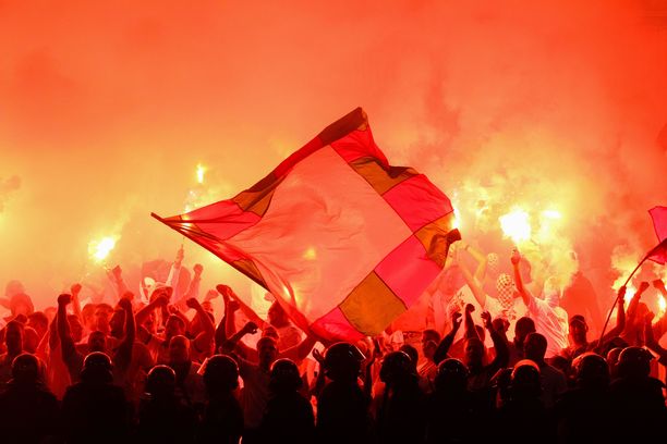 Tällaiset bileet Legian fanit panivat pystyyn Kiovassa 2015.