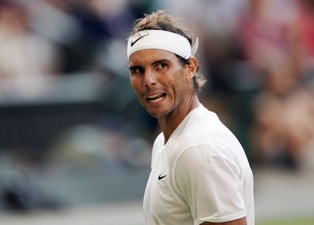 Rafael Nadal on tenniksen maailmanlistalla toisena.