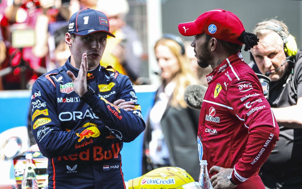 Max Verstappen raivostui Lewis Hamiltonille – F1-mestarit tutkinnassa