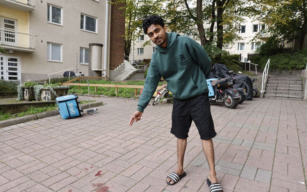 Paljonpuhuva näky Kallion rikospaikalla