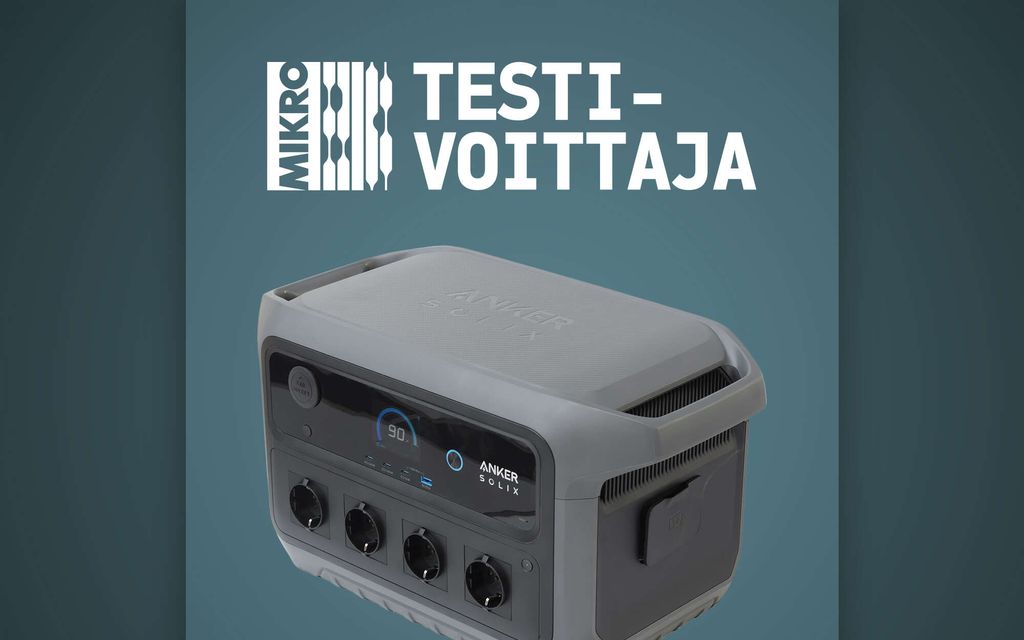 Virtasalkkujen testivoittaja on hurjan nopeasti latautuva 20 kilon mötikkä