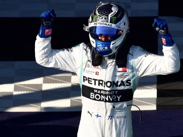 Valtteri Bottas nappasi kauden 2019  alkajaisiksi neljännen GP-voittonsa.
