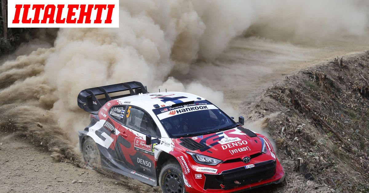 Sami Pajari taistelee Portugalin MM-rallissa – Johtopaikka karkaa