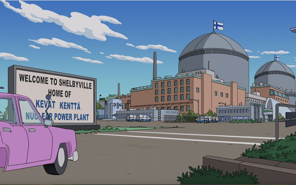 Suomen lippu liehuu Simpsoneissa – Ydinvoimalan johtajalla on erikoinen nimi