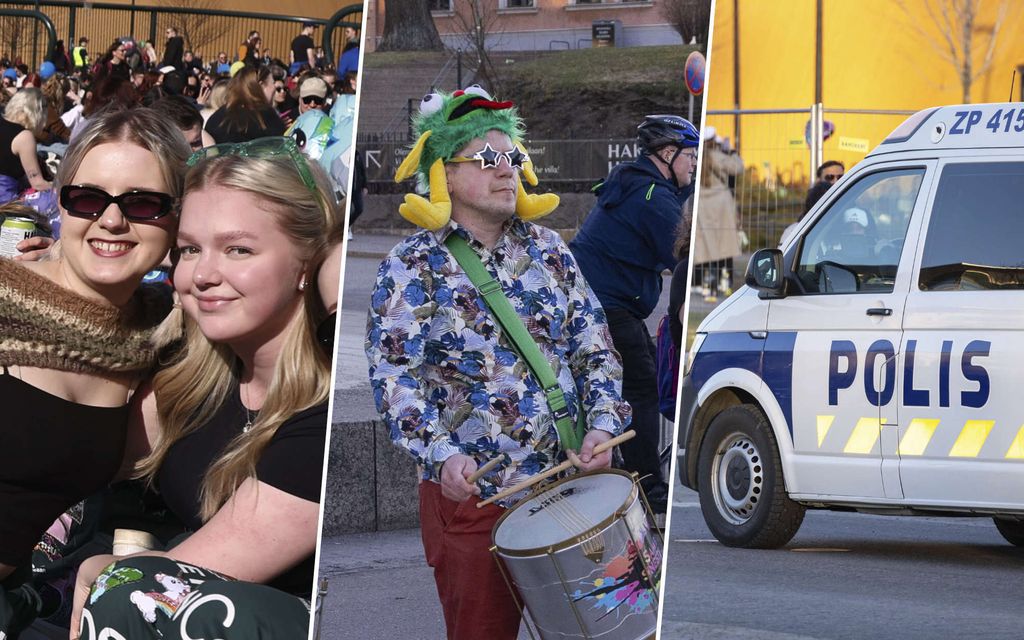Tältä vapun juhliminen näytti Helsingissä – Katso kuvat