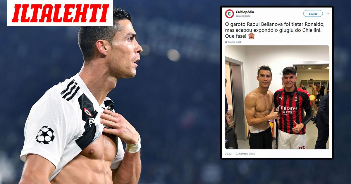 Cristiano Ronaldo Yhteiskuvan Taustalta Paljastui Roisi Yllatys 18 Vuotias Nuorukainen Joutui Pyytamaan Anteeksi