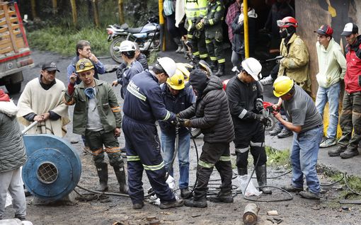 Tragedia Kolumbiassa: 21 jäi loukkuun kaivokseen ja kuoli