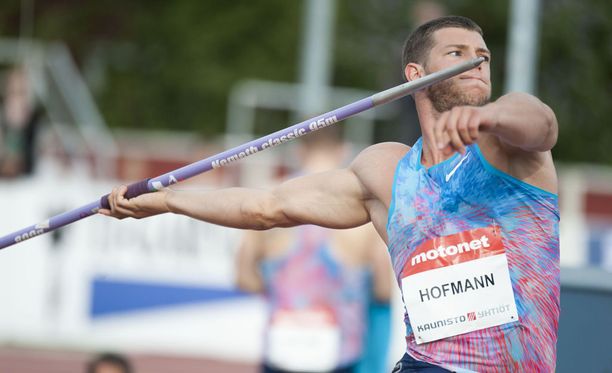 Andreas Hofmann on keihään maailmantilaston kolmas.