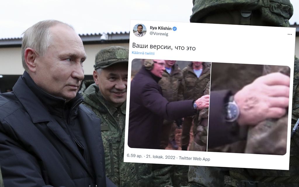 Kuvasta nousi huhumylly: Joutuiko Putin suonensi­säiseen lääkehoitoon? Tältä hänen kätensä näytti hetki sitten