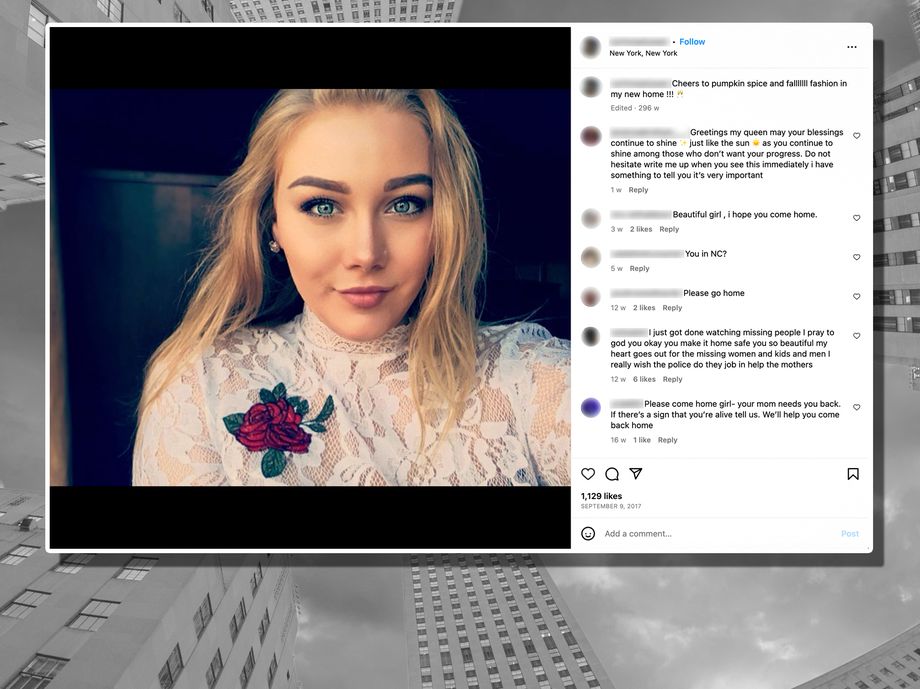 Corinna, 19, lähti New Yorkiin ja koki karun kohtalon – Viimeinen ...