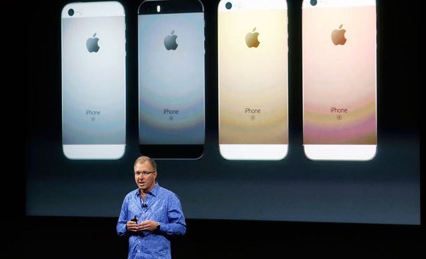Applen tuorein julkistus on iPhone 5s:n seuraajaksi tehty, tällä viikolla julkistettu edullisempi iPhone SE. IPhone 7:ää odotetaan julkistettavaksi syksyllä.