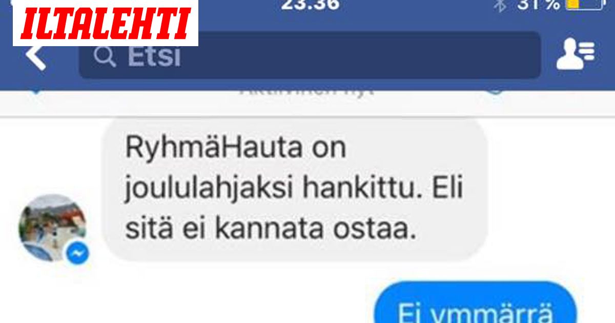 Joululahjasuunnittelu Ei Mennyt Ihan Putkeen Suomalaisen