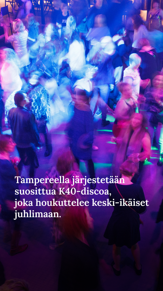 Näin Juhlitaan K40-discossa Tampereella | Iltalehti