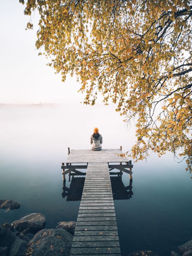 Kuusamossa riittää kauniita paikkoja. Yksi niistä on tämä järvi, Suininki.