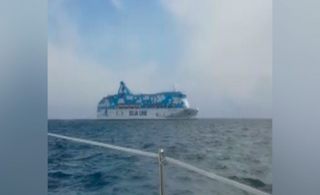 Video: purjevene joutui hätäväistön tehneen M/S Galaxyn kanssa törmäyskurssille – kuljettaja: ”Tuli olo, että ollaan kusessa” 