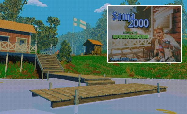 Suomalainen Sauna 2000 -saunapeli kiinnostaa maailmalla