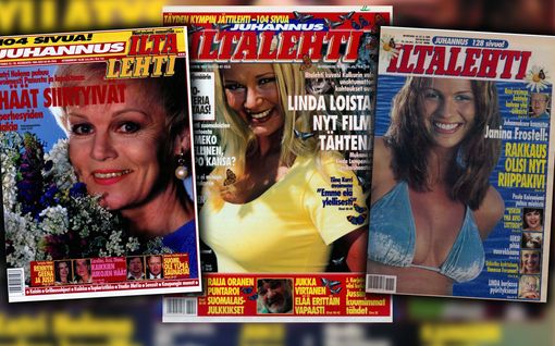 Vuosi oli 1995, kun Carmen Mäkinen hehkutti alasti pellossa kierimistä – tällaisia juttuja Iltalehden juhannus­lehdissä oli 90-luvulla